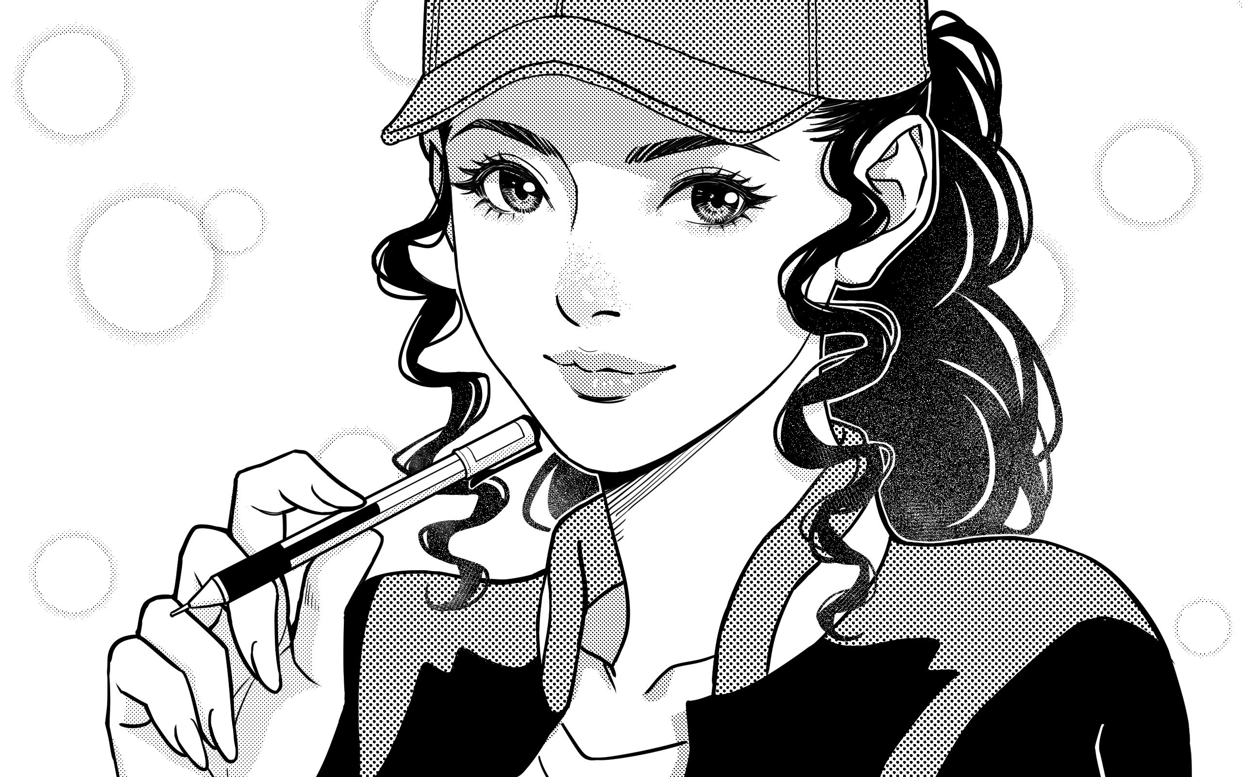 【绘画过程】彩子