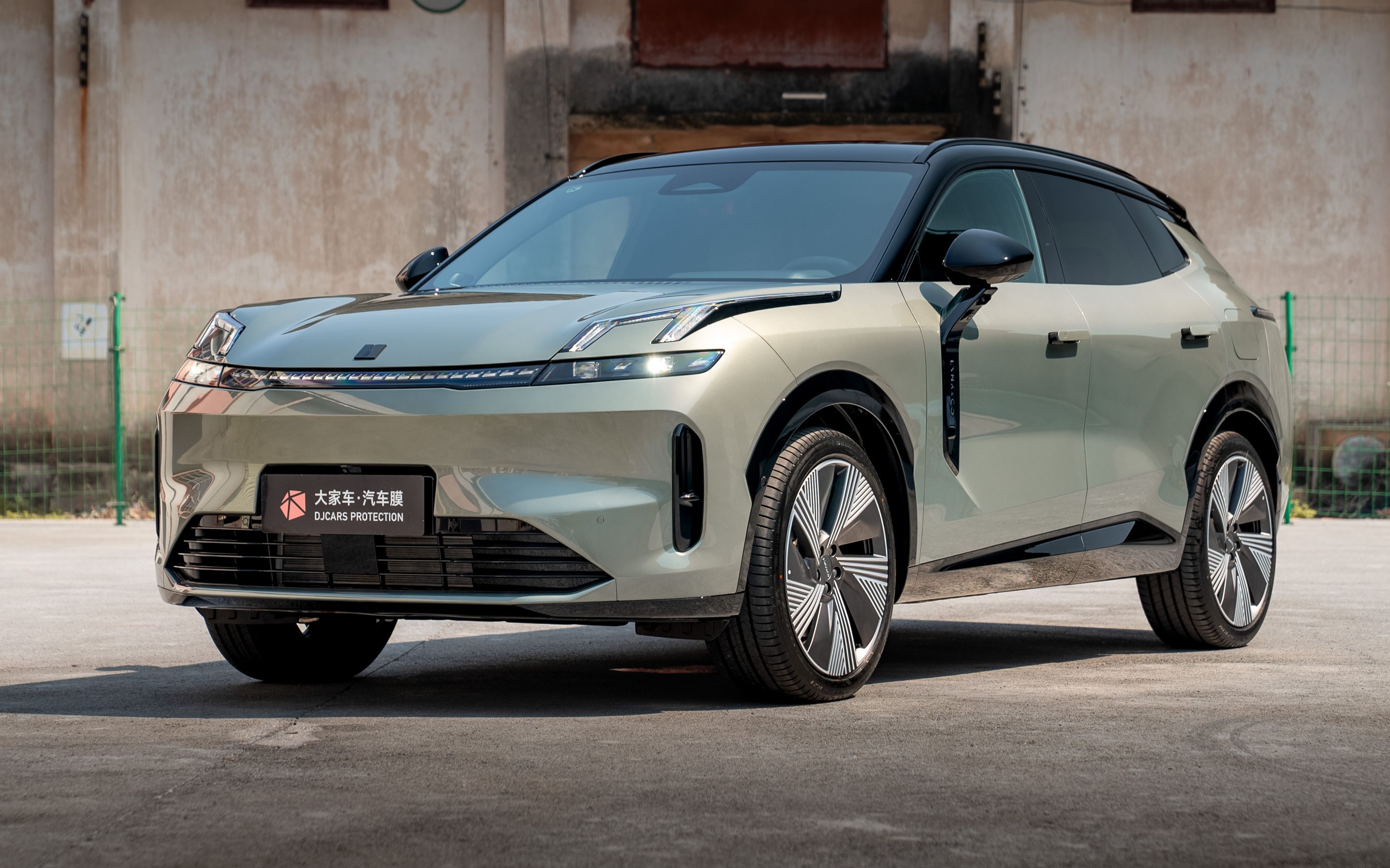 第一辆领克08施工完成,08的车主们欢迎您来