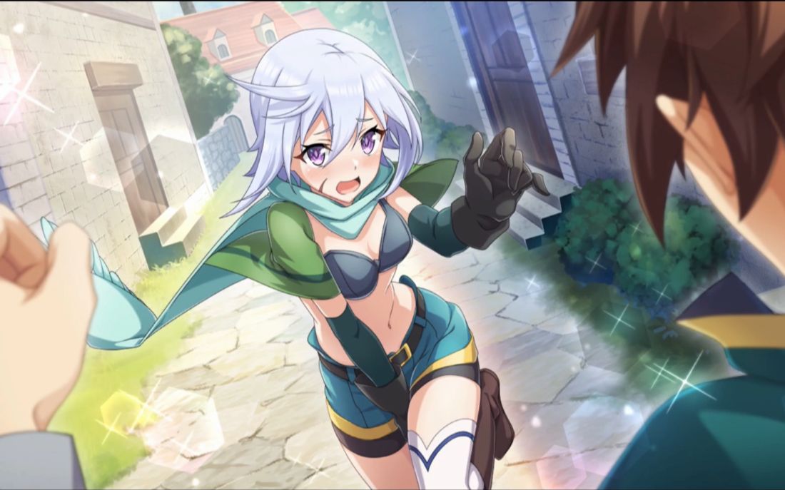 中文字幕为美好的世界献上祝福素晴手游角色羁绊剧情克里斯篇