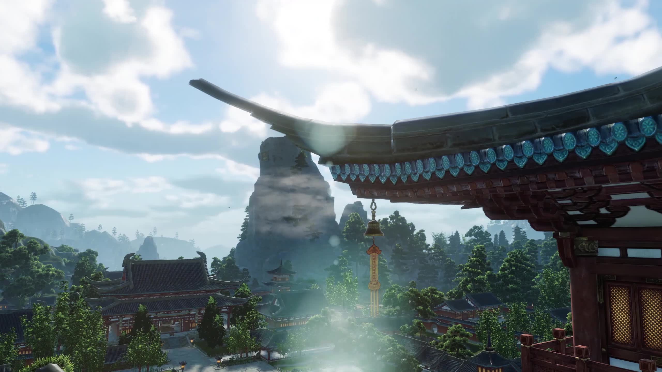 【剑网三风景截图向】《剑网三》少林场景春夏秋冬四级转换