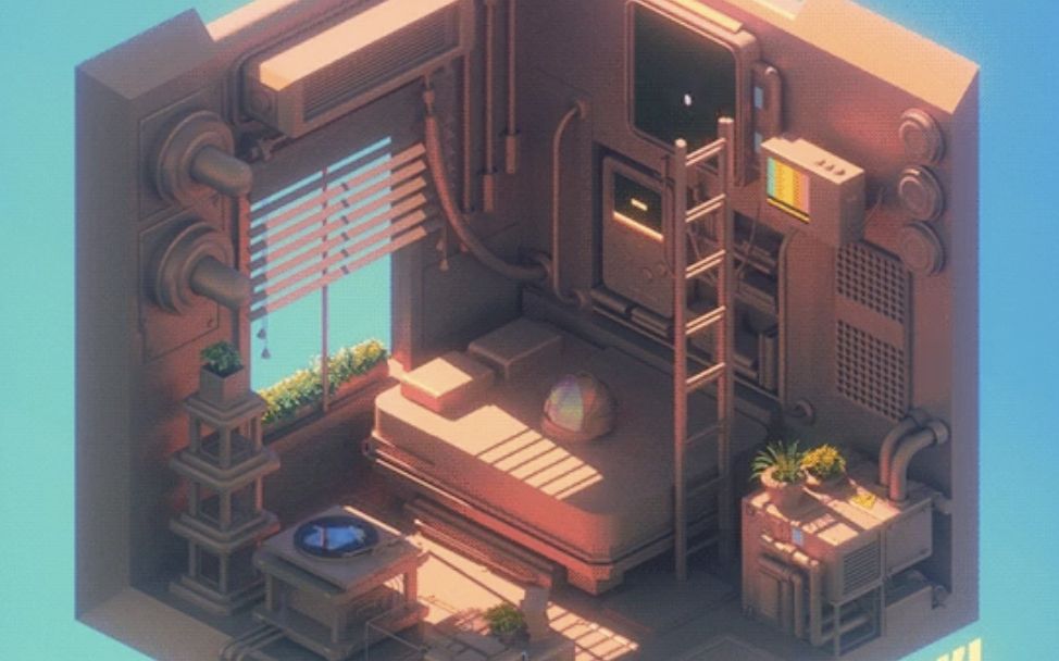 活动  【3dmax建模】动漫小场景-房屋内部结构,次世代场景道具教学