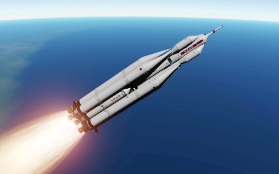 模拟苏联超级火箭ur700搭载绕月实验船通过vizzy自动入轨