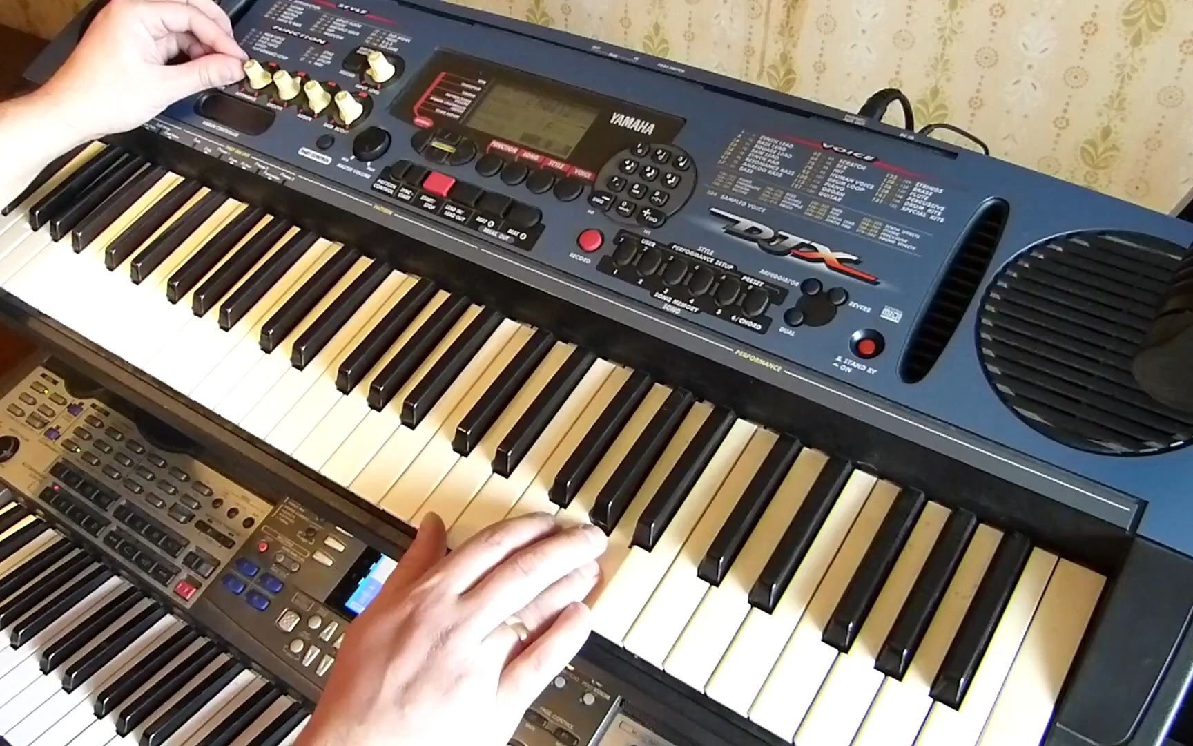 90年代末dj电子琴:yamaha djx 演示—键盘中国