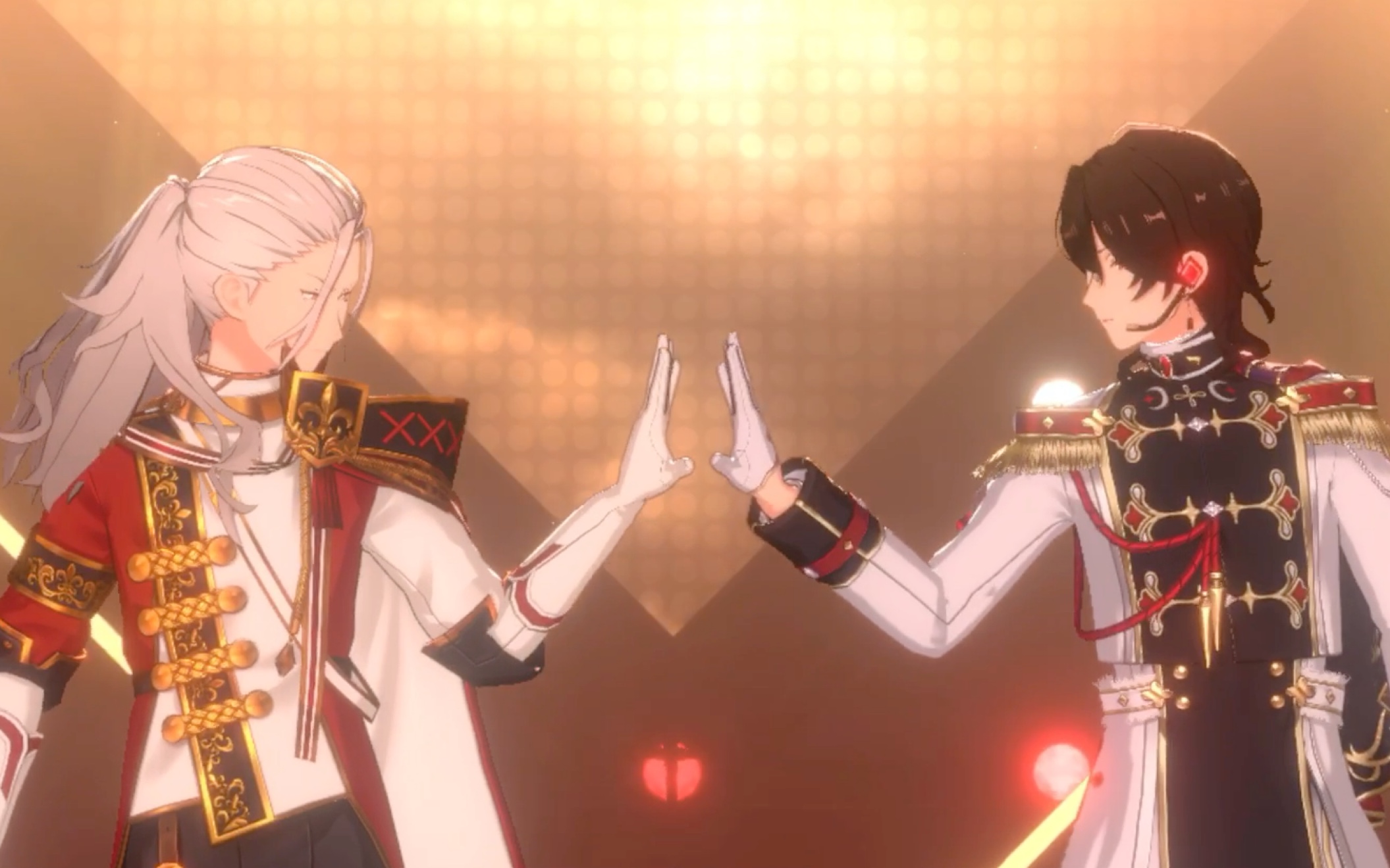 神魔组的凯旋歌/朔间零x乱凪砂/纯白之月&荒野之花衣装