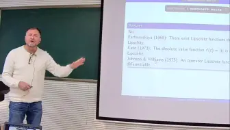 Fedor Sukochev: Functional calculus on the Schatten p-classes