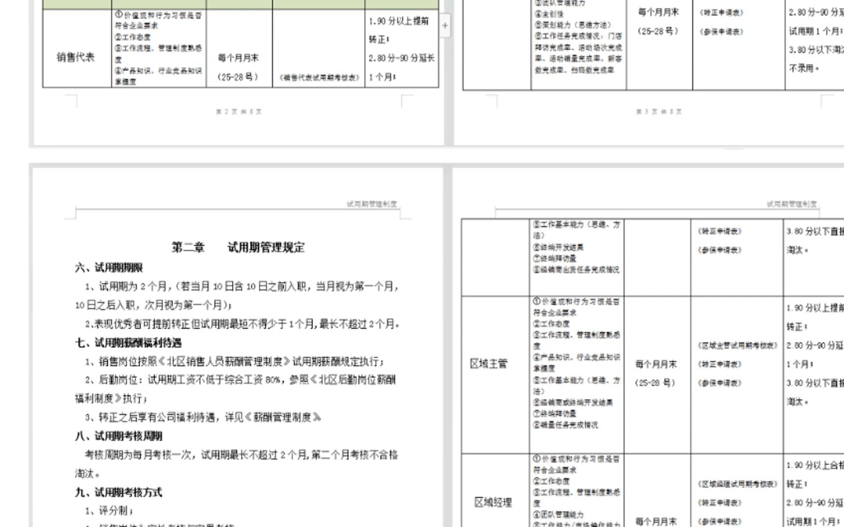 试用期管理规定哔哩哔哩bilibili