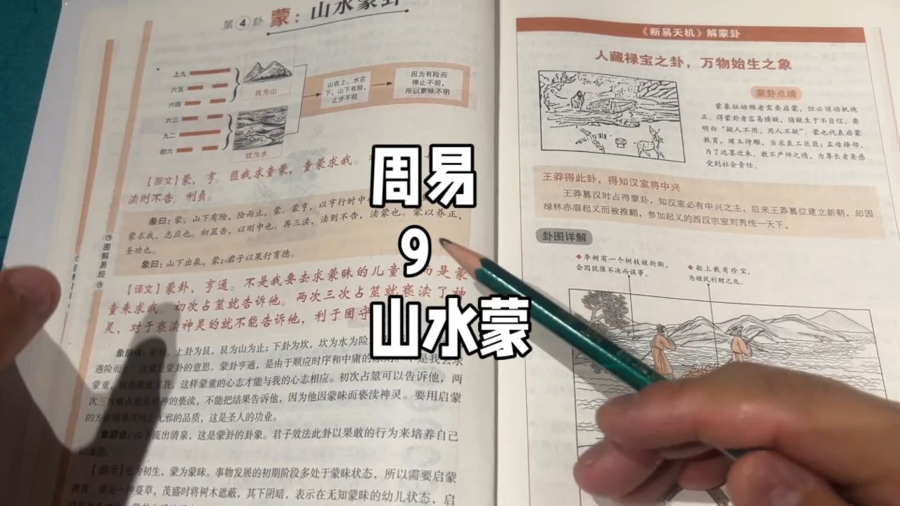 周易9,山水蒙.玄学的基础,国学的本源,不走捷径,静下心来看完一本书哔哩哔哩bilibili