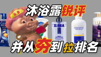 【邪修锐评】锐评各种沐浴露，并从夯到拉排名，香到心火烧的沐浴露！沐浴露男士推荐/ehd美白沐浴露真的有效吗测评/美白沐浴露/鸡皮肤/海洋至尊沐浴露