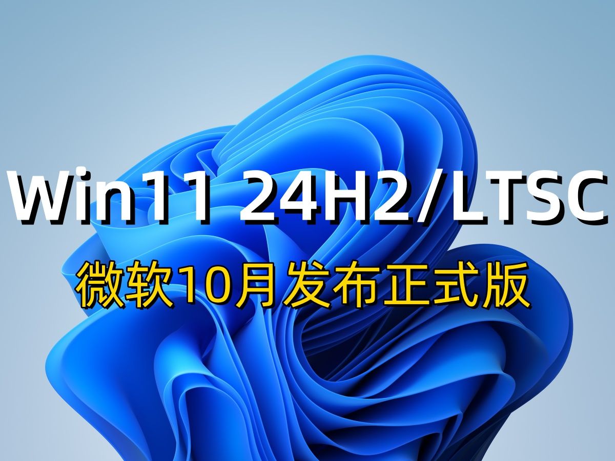 【Win11 24H2/LTSC正式版】下载与重装系统教程 支持笔记本与台式电脑一键安装Windows系统哔哩哔哩bilibili