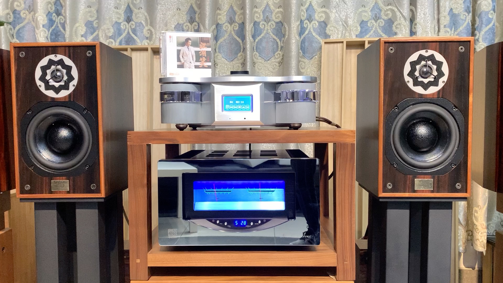 5/6 钟神ja-99d 25周年限量版 推 美之声 classic 19 书架音箱