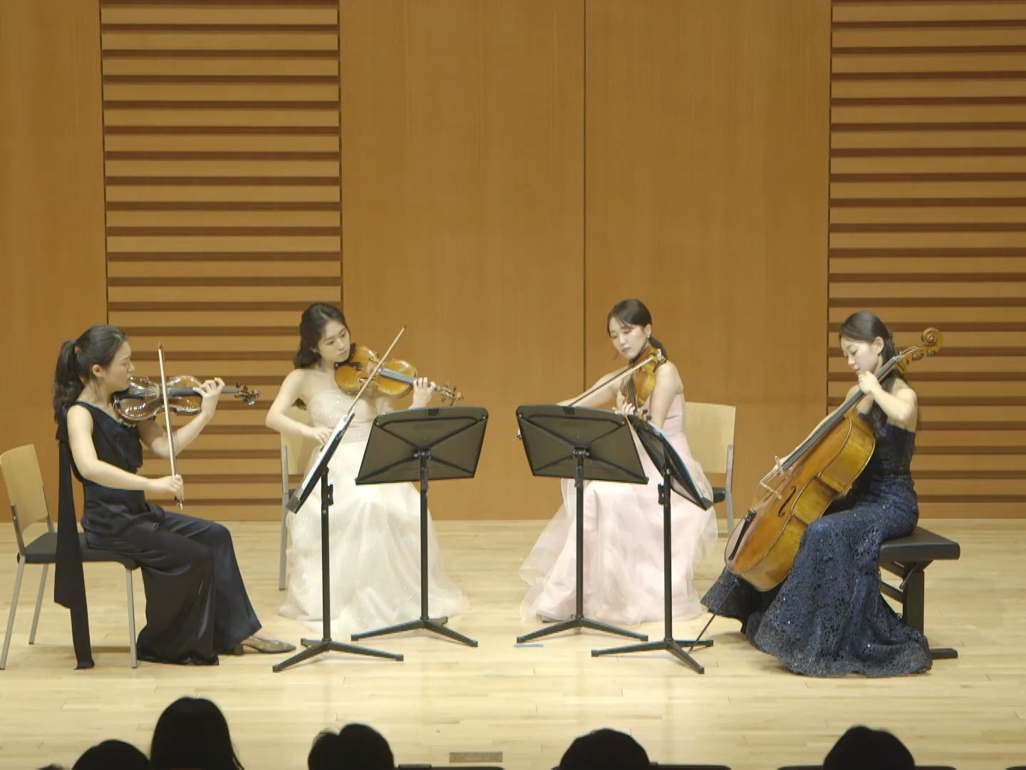 韩国四女子弦乐组 鲍罗丁-d大调第二弦乐四重奏-iii