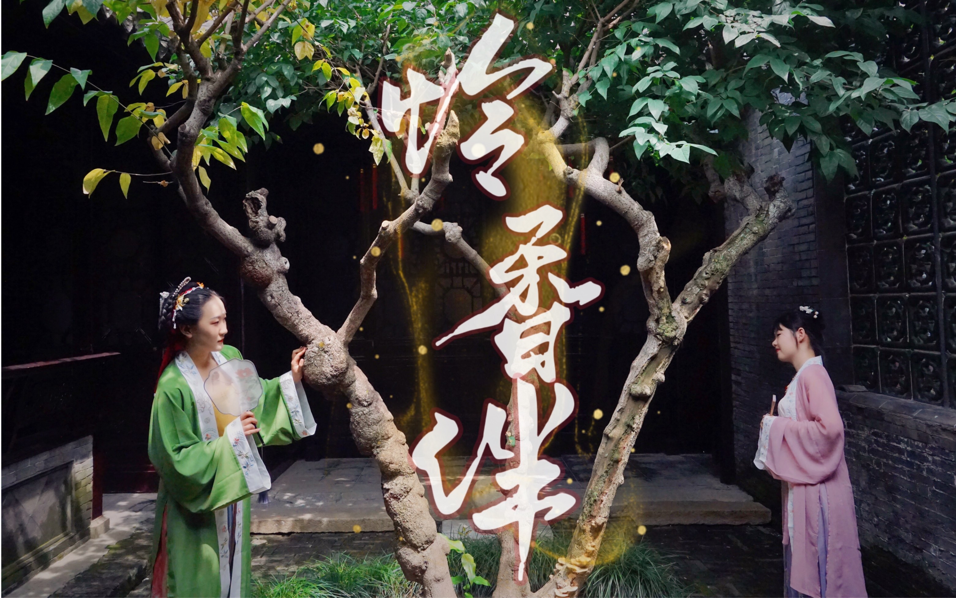 澂七生日作怜香伴剧情向原创舞蹈宵同梦晓同妆深闺步步相随唱