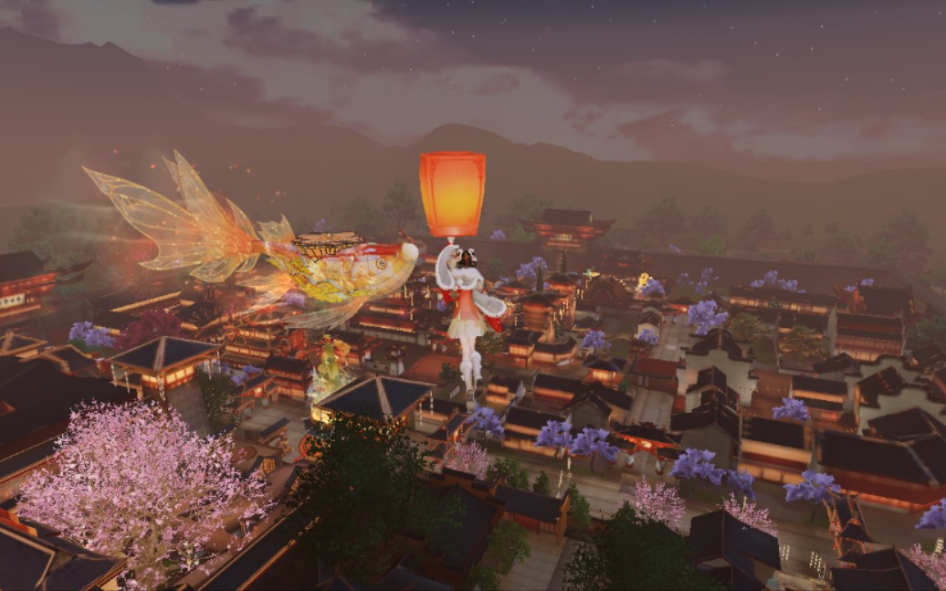 活动作品一梦江湖金陵奇妙会打年兽