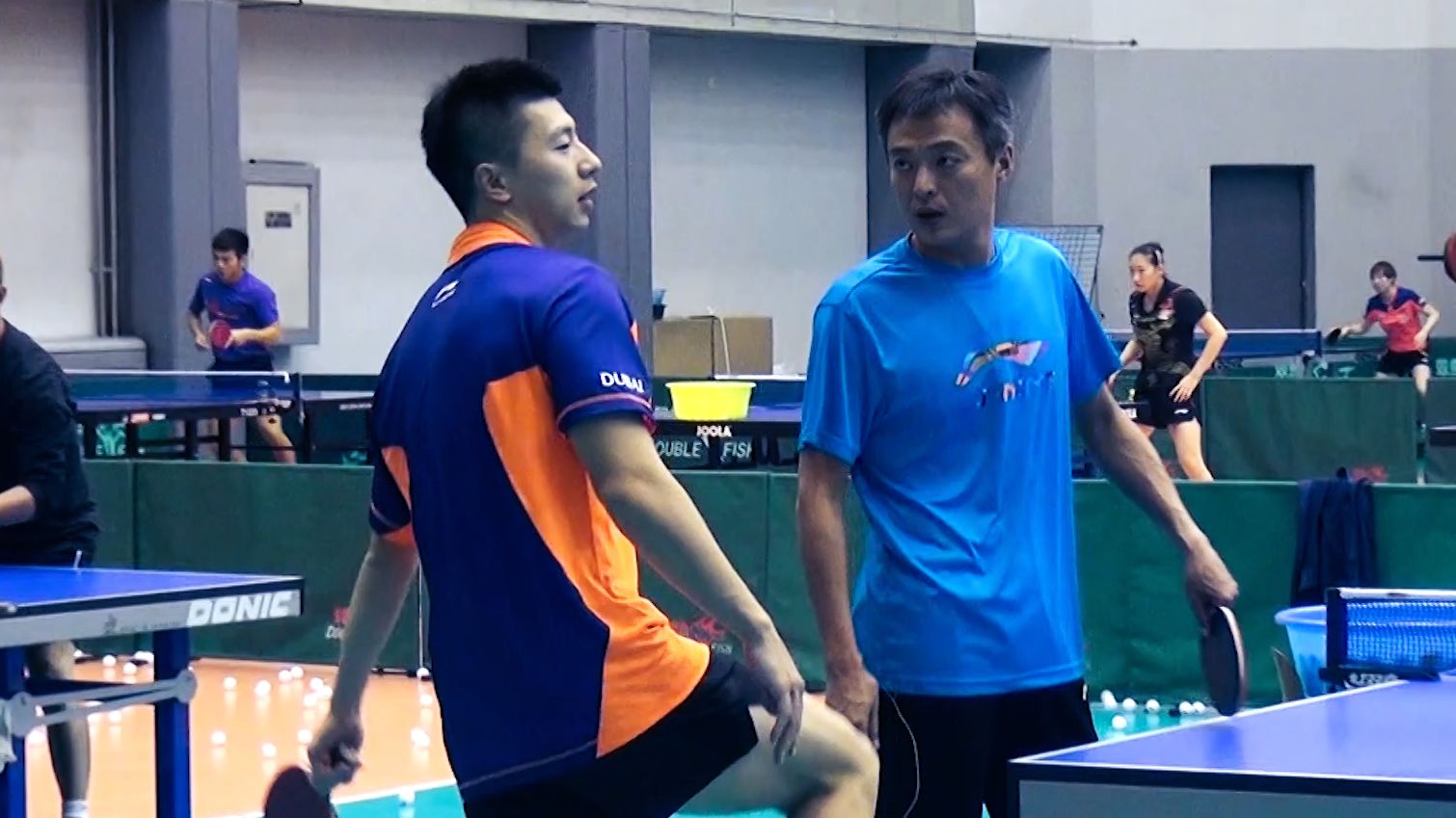 马龙训练闹别扭,秦志戬甩下一个字"练"