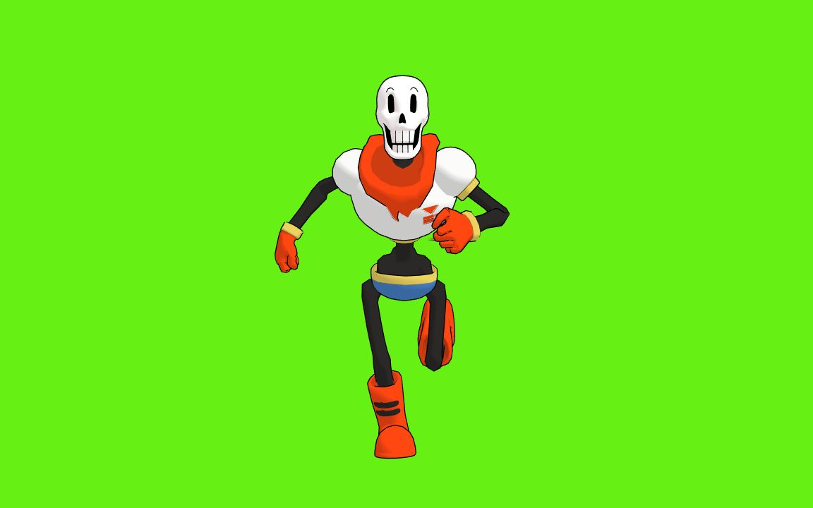 undertalemmd奔跑的papyrus