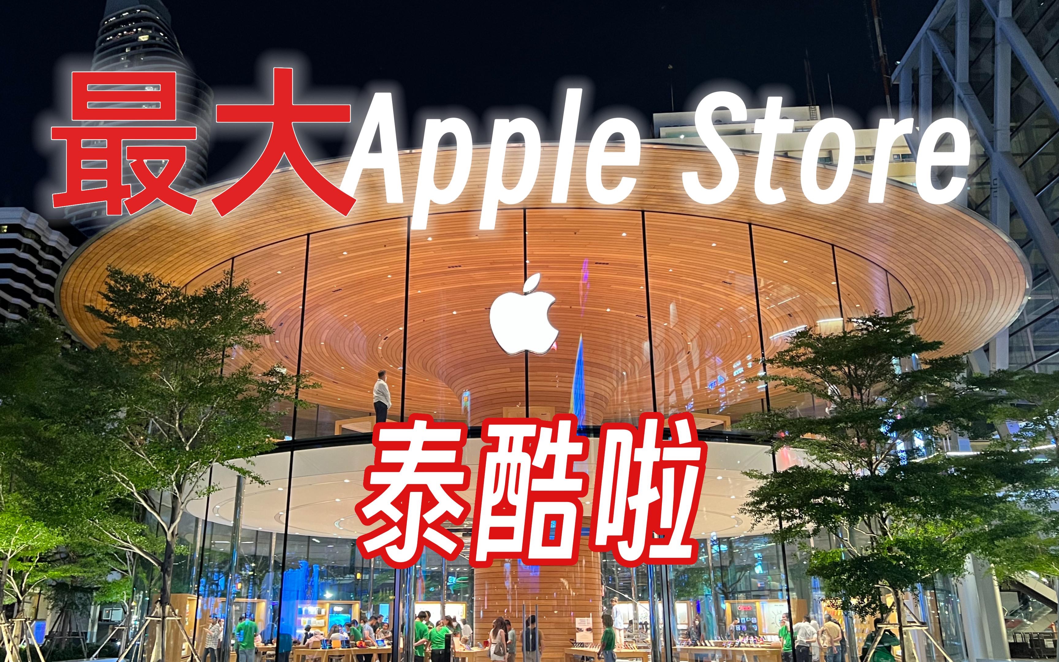 【Vitus】去Apple Store上厕所?|探店泰国最大Apple Store 泰美!哔哩哔哩bilibili