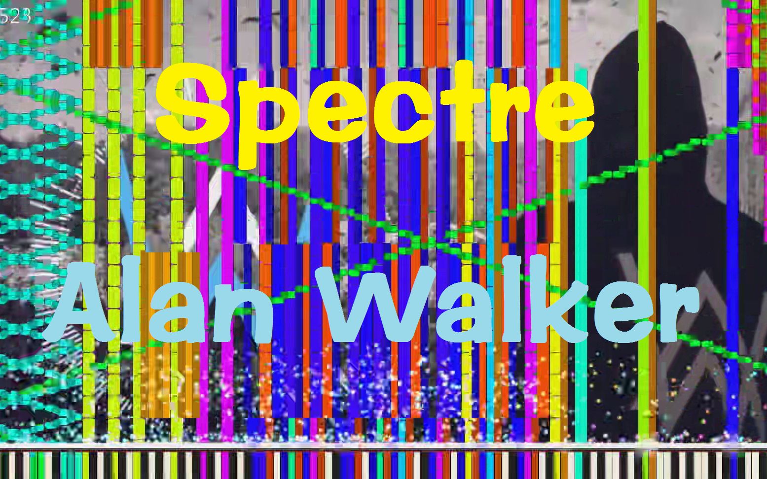 【黑乐谱】alan walker - spectre 1,000,000 notes