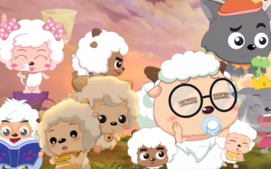 《喜羊羊与灰太狼》全员童年盘点