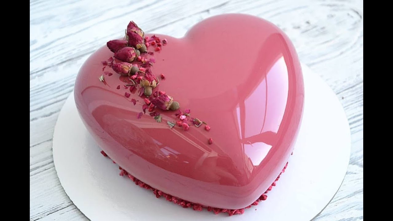 情人节装饰心形蛋糕│情人节蛋糕|好好吃的蛋糕【ruby cake】