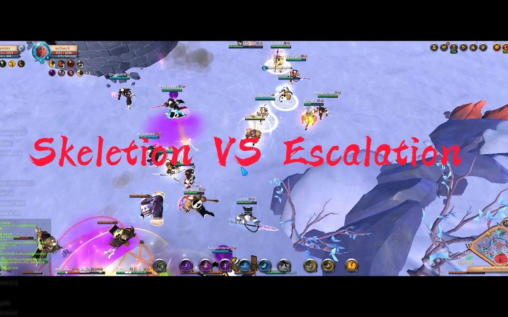 sk vs escalation zvz 时停#pov【albion online】阿尔比恩