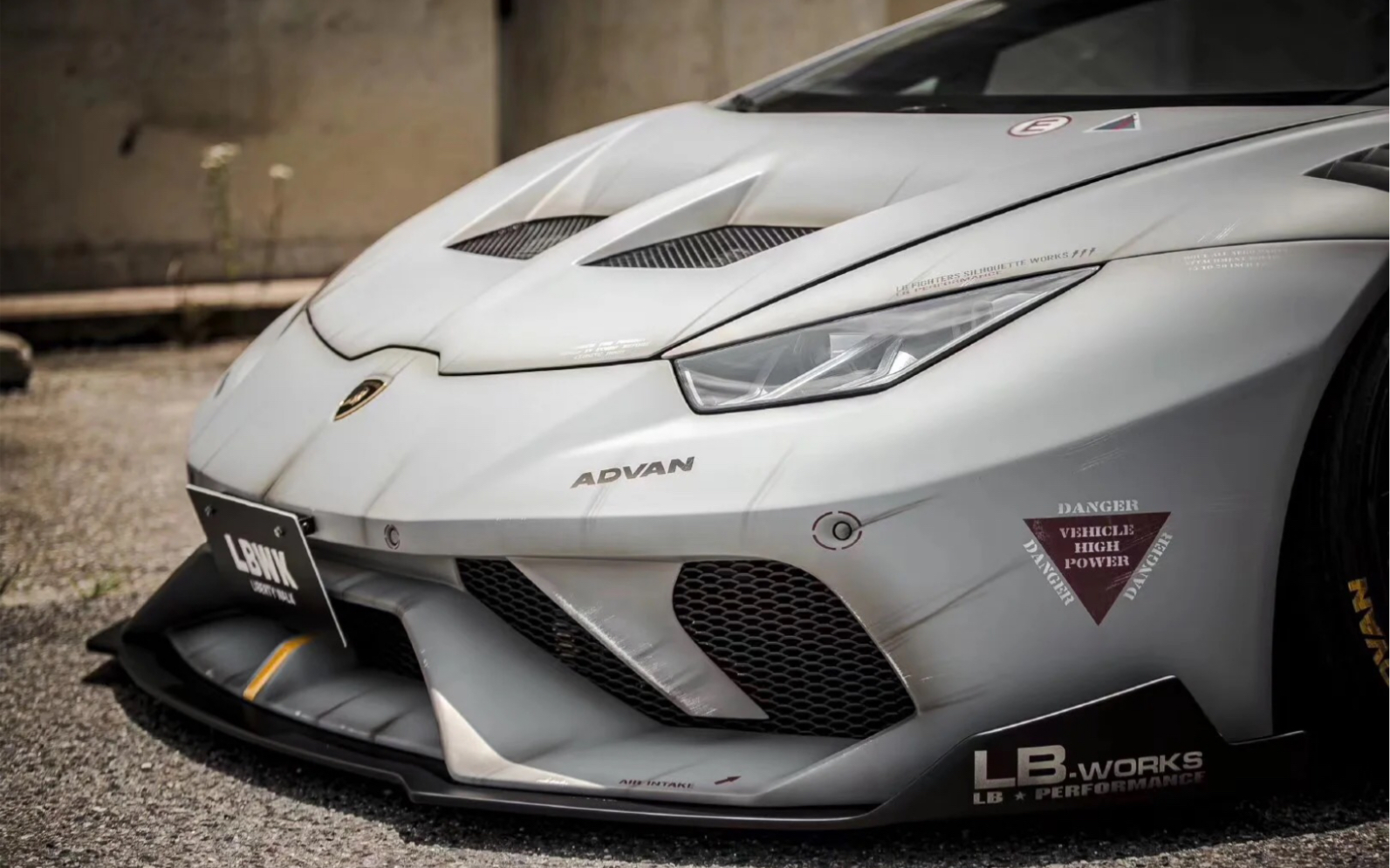 【兰博基尼】战斗灰·lb-works gt lamborghini huracan