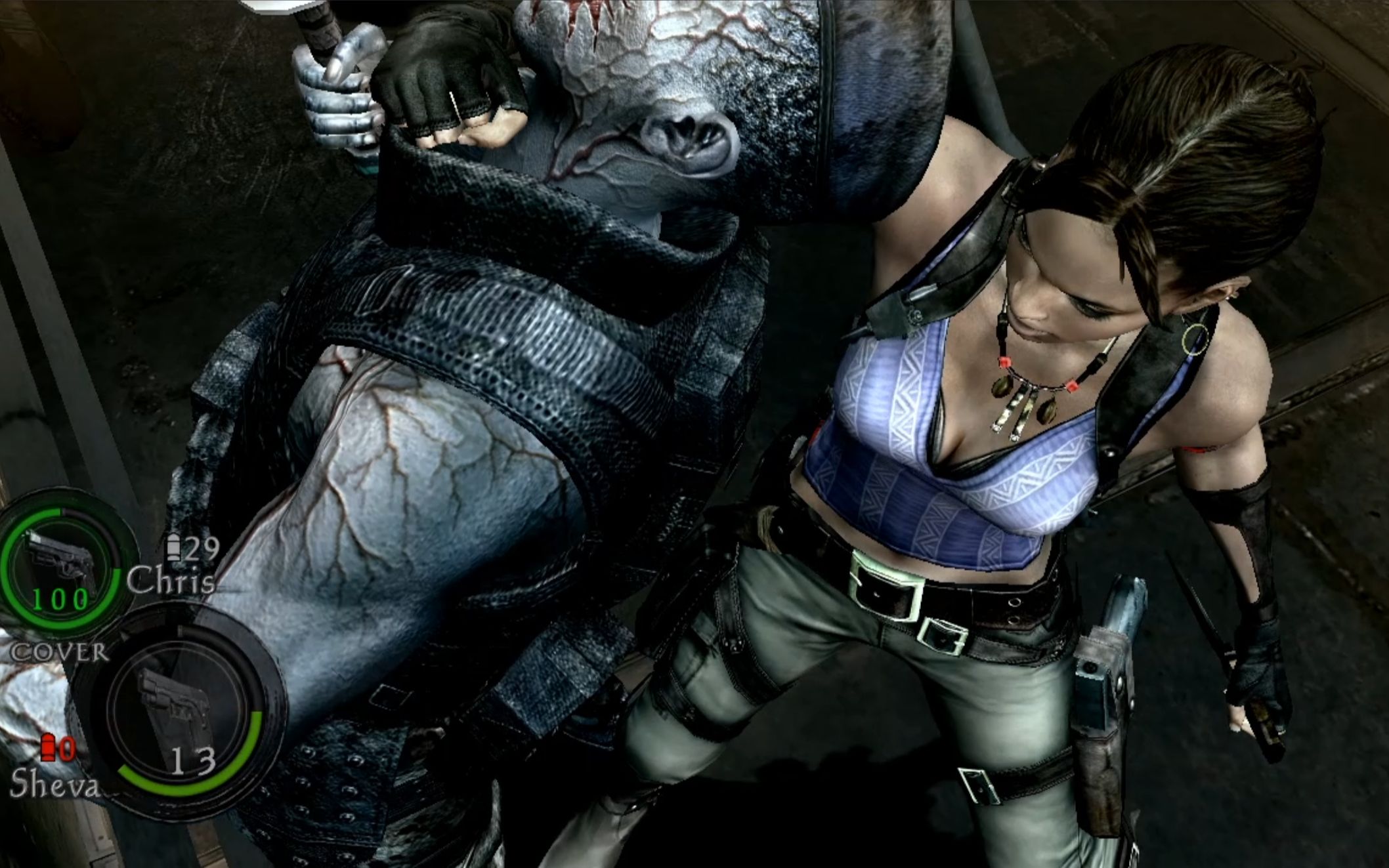 生化危机5(大波美女秒变怪物)