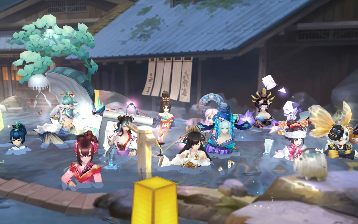 阴阳师我不管我要和崽崽们泡温泉剧情编辑器初试