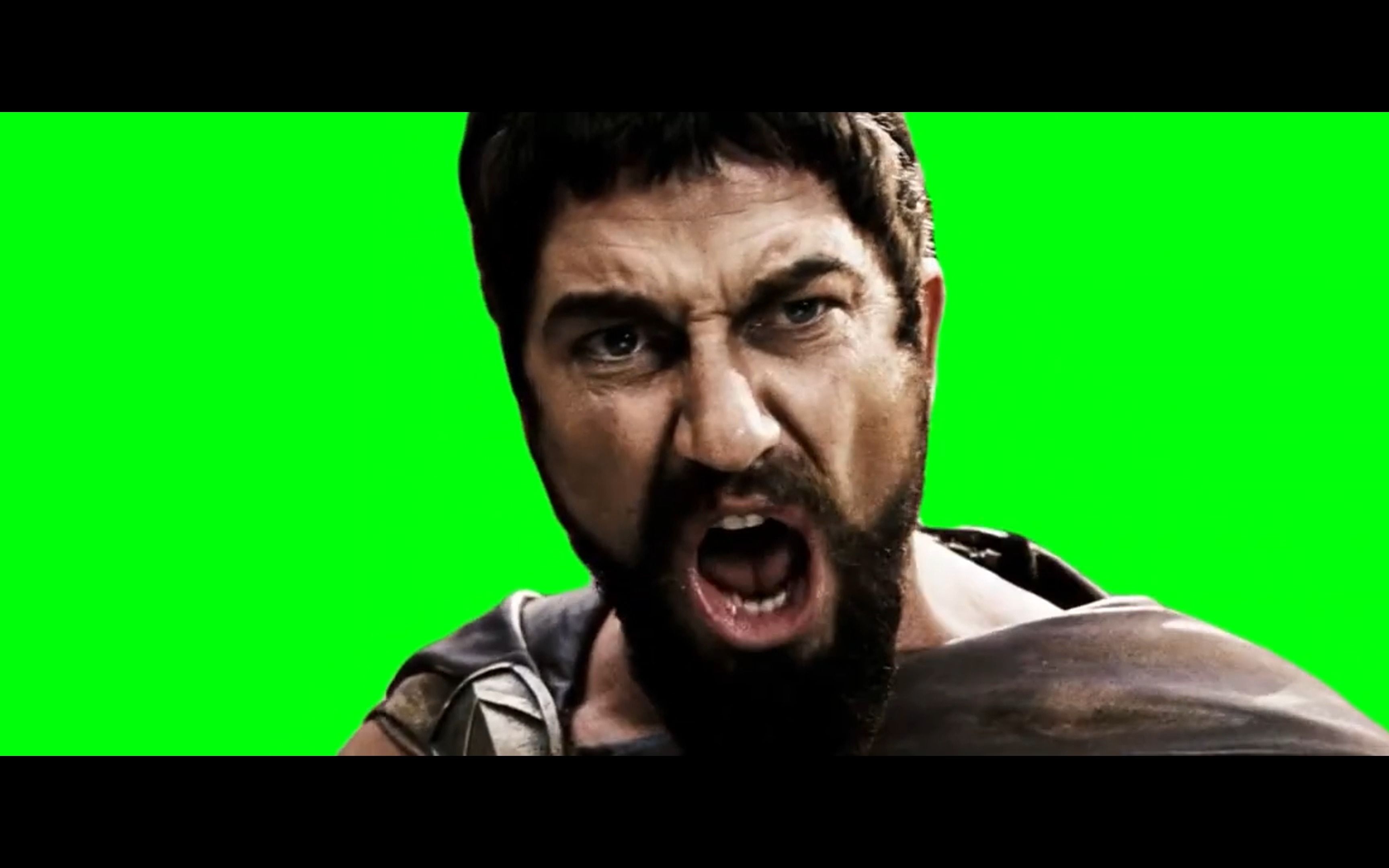 【绿幕素材】电影片段,这是斯巴达!_哔哩哔哩_bilibili