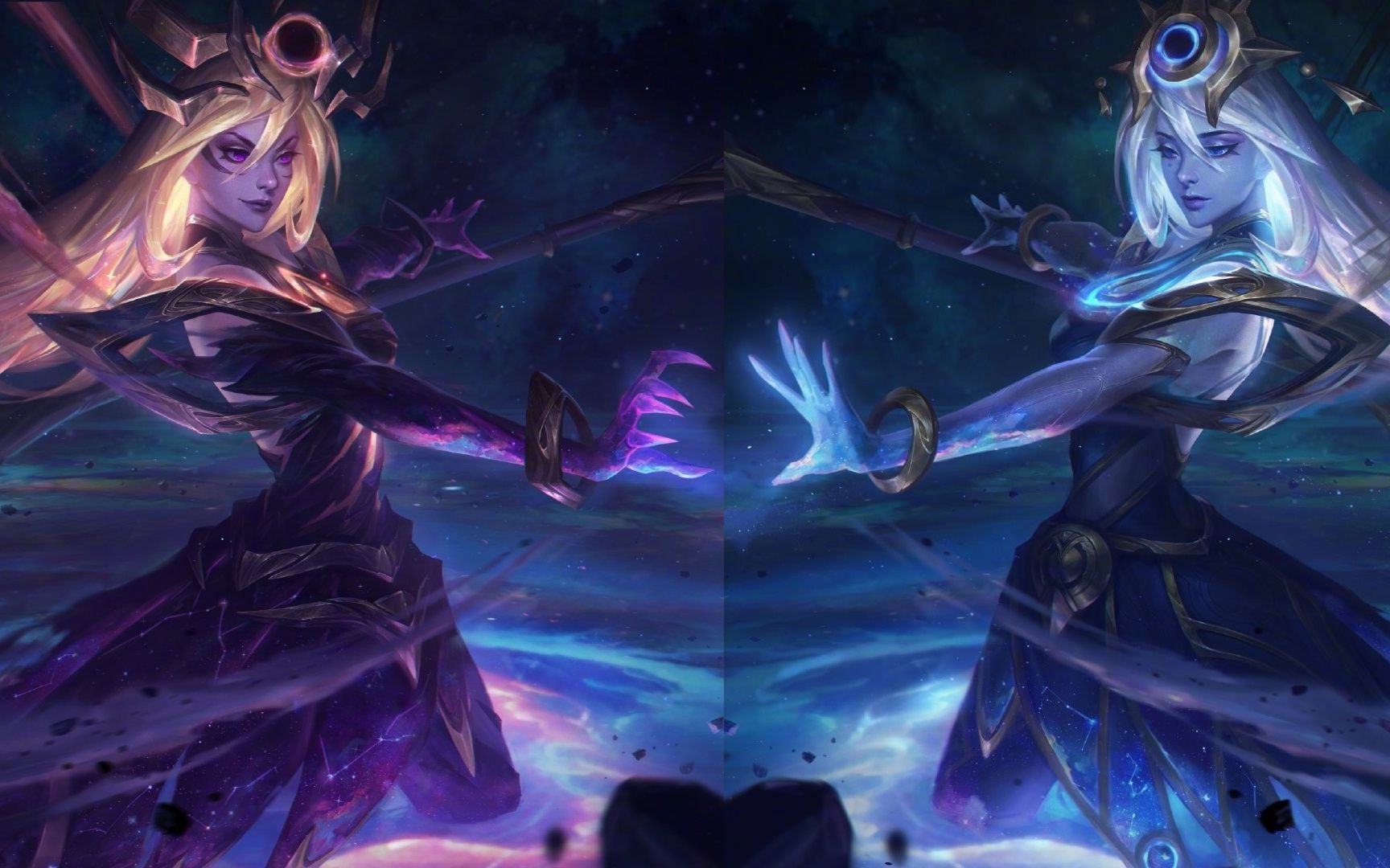 【lol韩服配音】星界&暗星 拉克丝_哔哩哔哩_bilibili