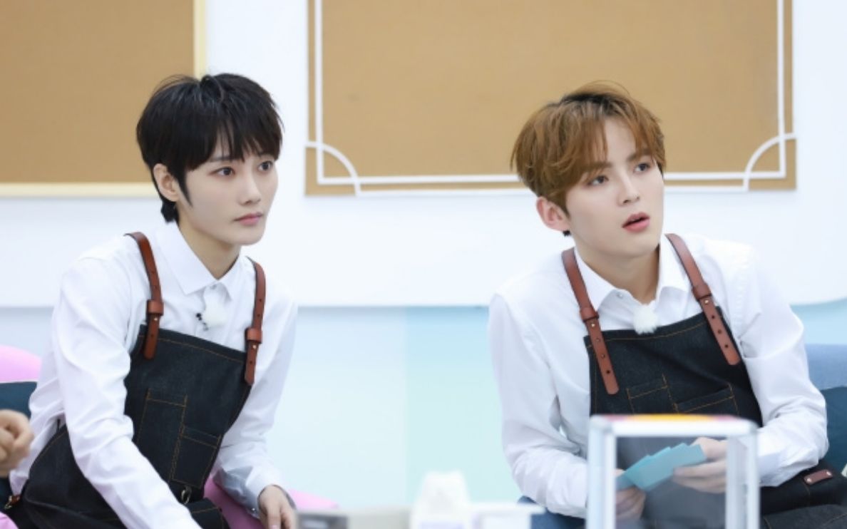 也霖x椰林cp赵品霖x刘也心动的味道饭拍视频未播花絮