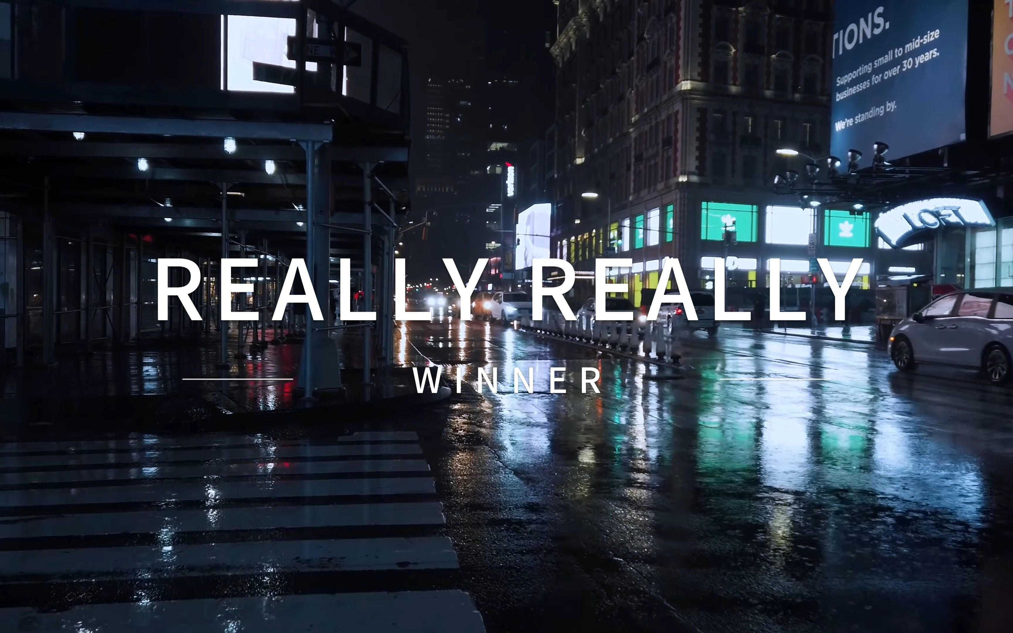 [图]【WINNER】REALLY REALLY | 漫步城市雨夜街头 音乐响起你的整个世界~（带耳机）