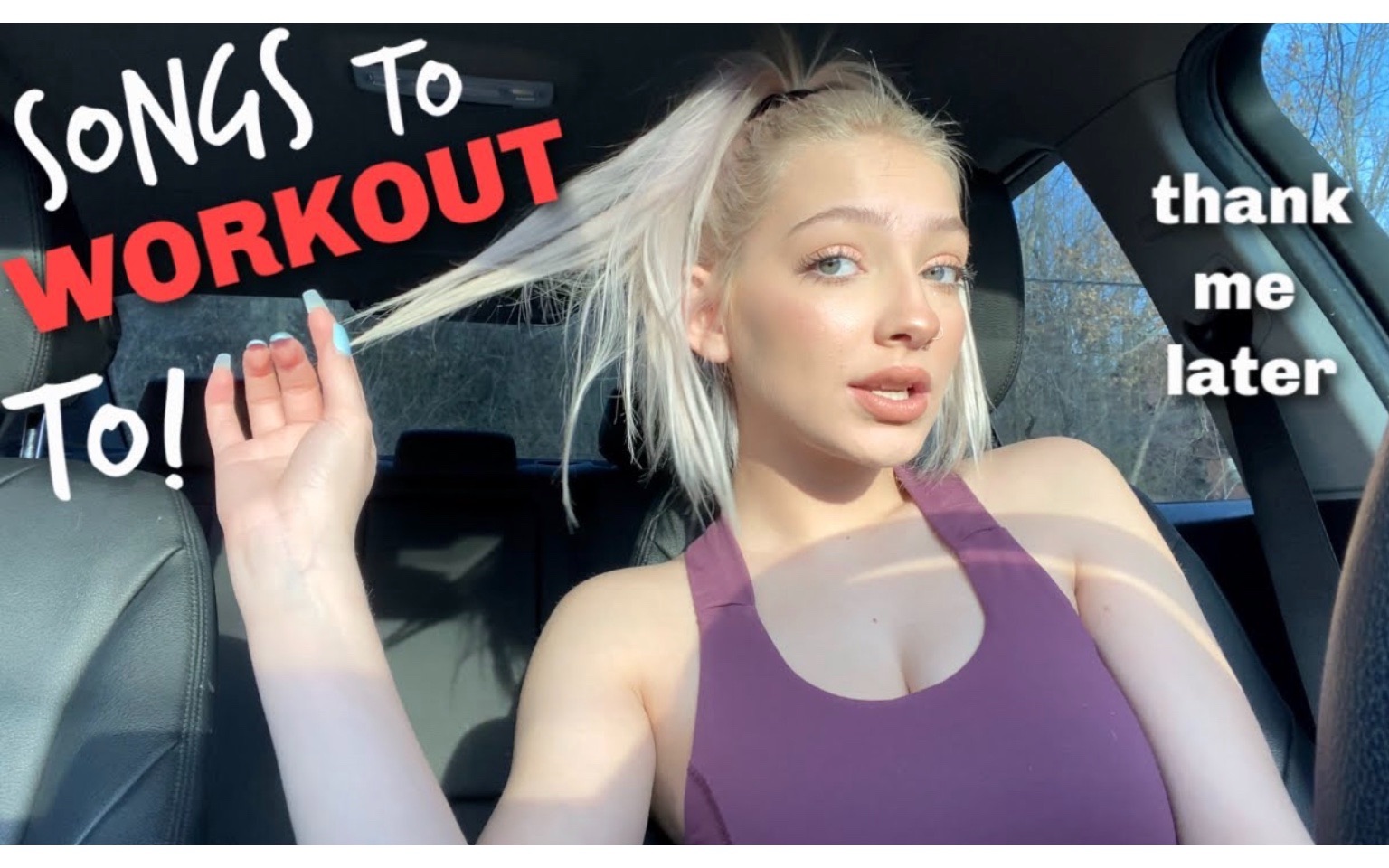 [图]【Hannah Blair】健身歌单 近期爱听分享｜My WORKOUT Playlist! GOOD VIBES ONLY 2020