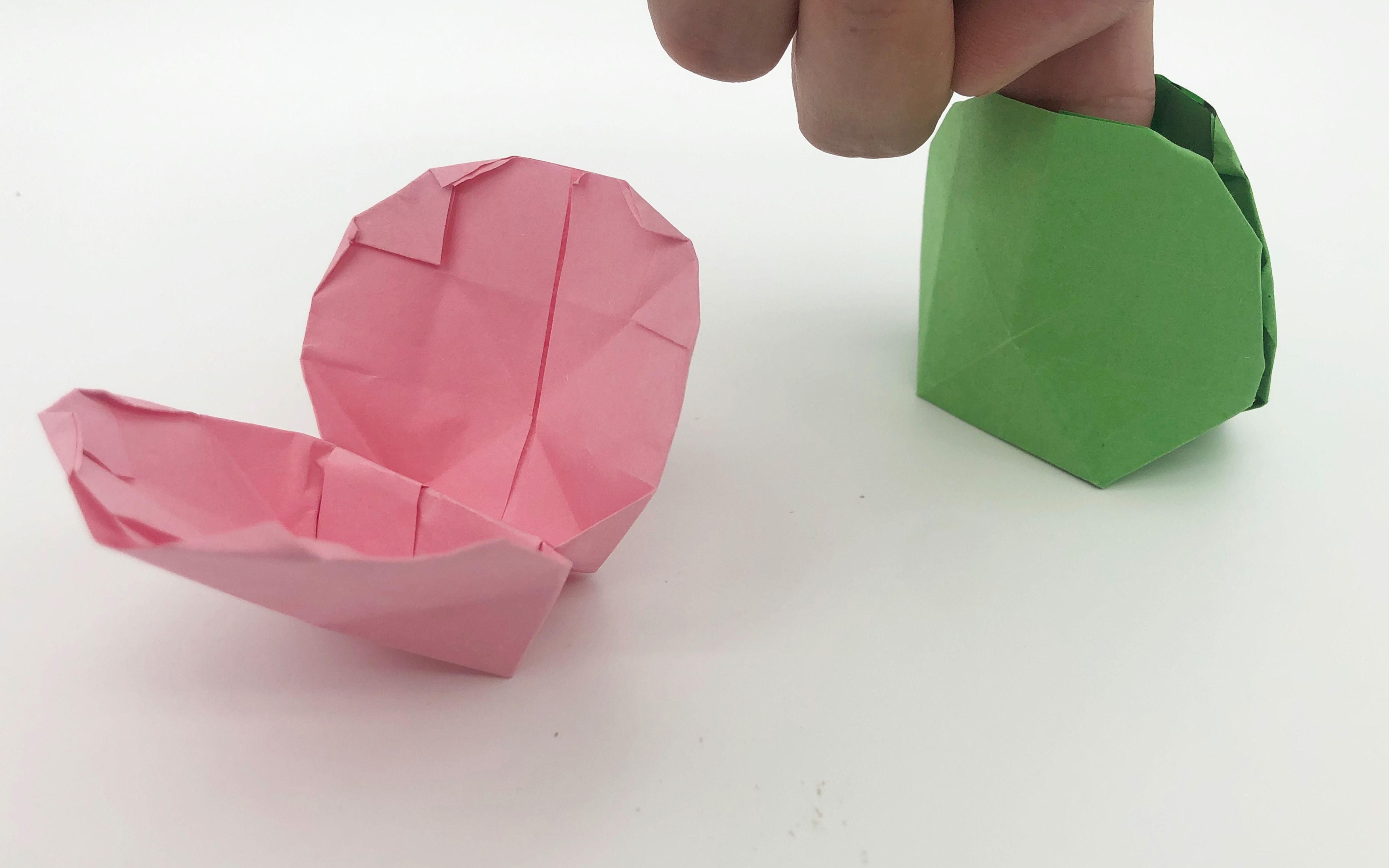 折纸|如何制作"会咬人"的贝壳