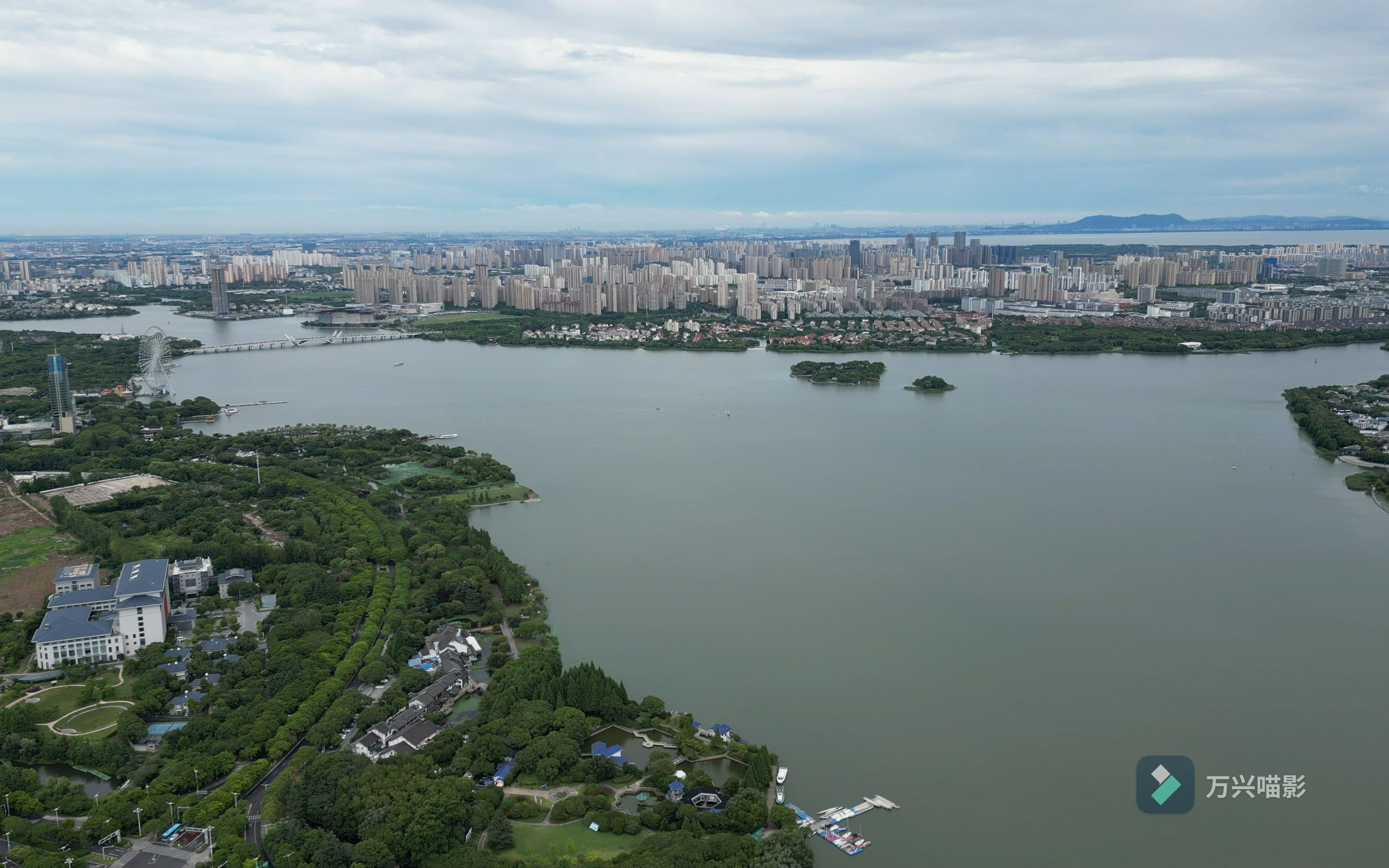 航拍无锡7 东蠡湖 (4k 60fps)