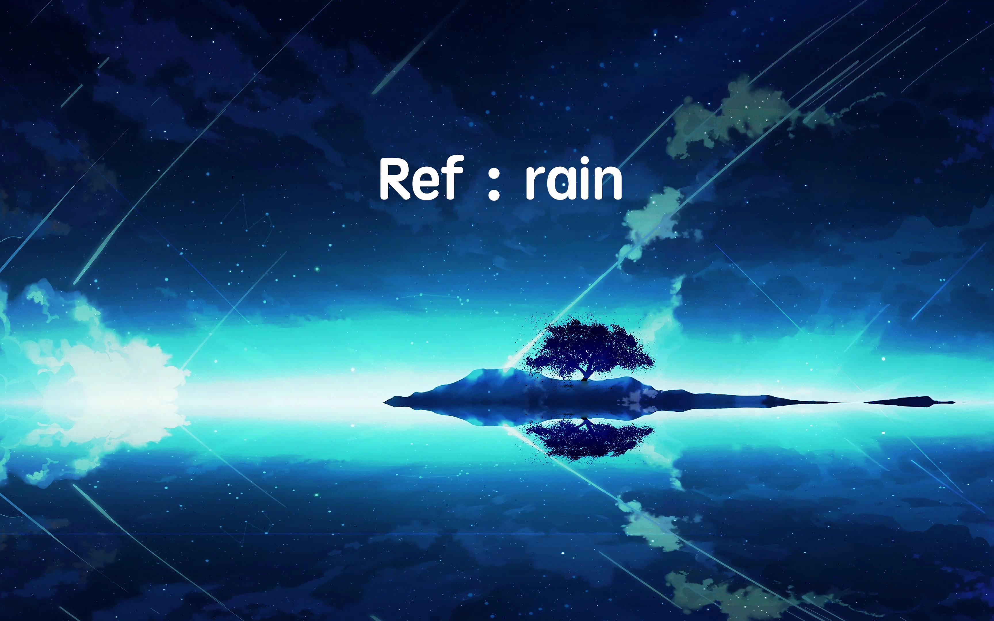 恋如雨止片尾曲《ref:rain》
