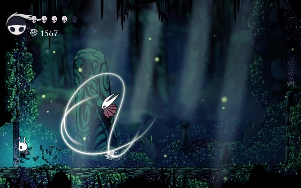 【空洞骑士】苍绿之径实况3.0黄蜂女空洞骑士:初见黄蜂女