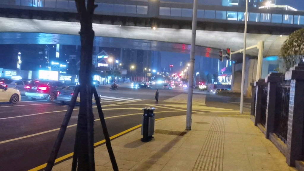 长沙日记元宵节晚上出门一路实拍