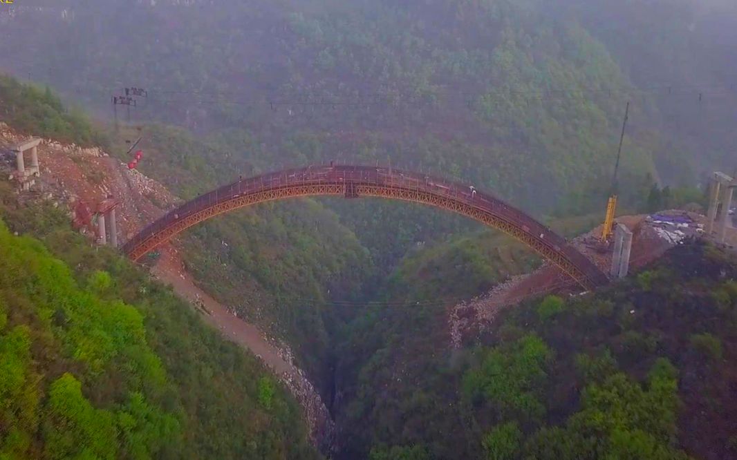 [图]有一种桥叫中国建造，建桥过程让人看得热血沸腾，厉害了我的国