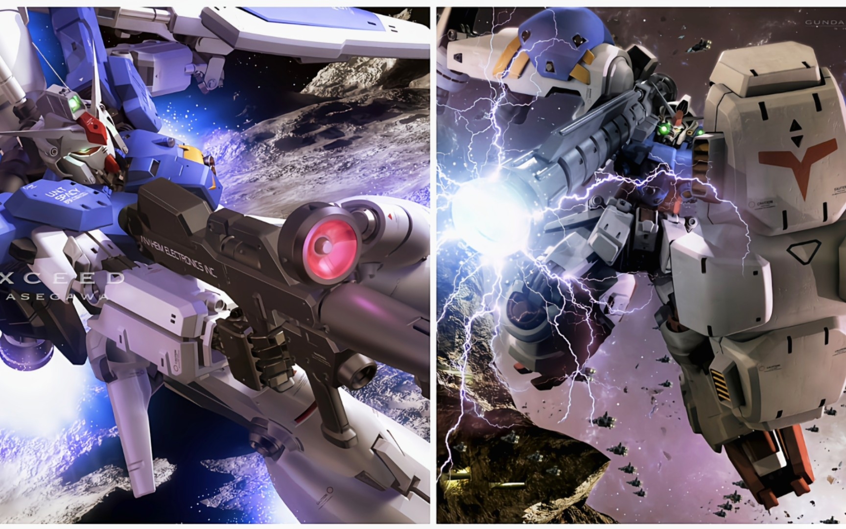 第二次超级机器人大战α 高达试作1号机全方位推进型玉帘 试做2号机