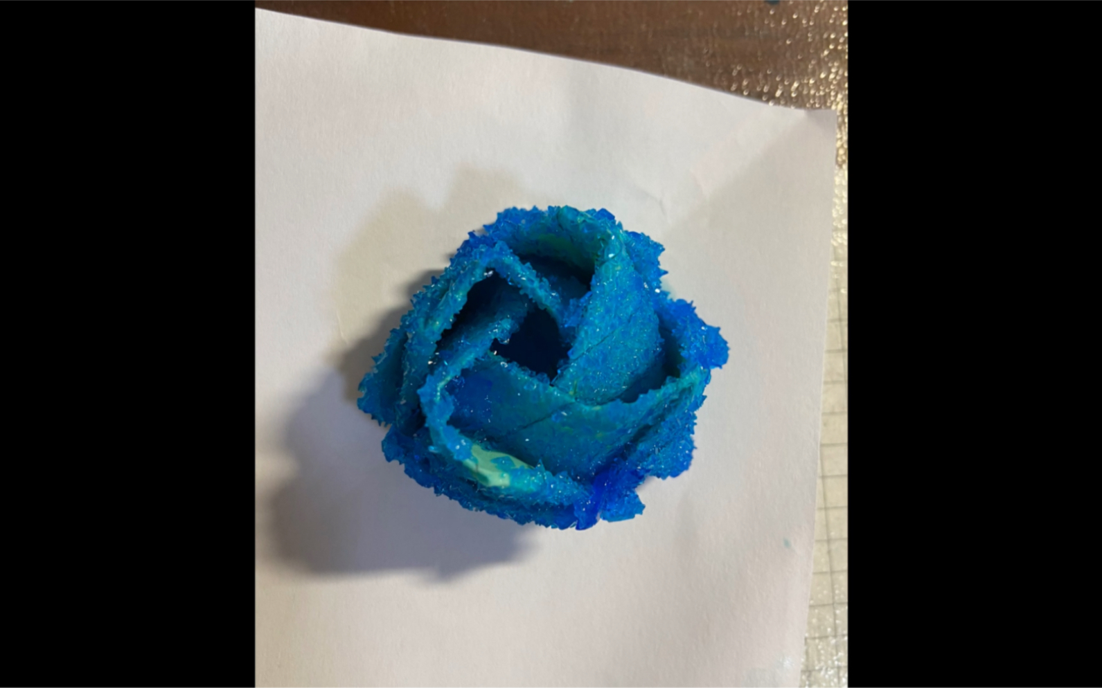 硫酸铜玫瑰制作