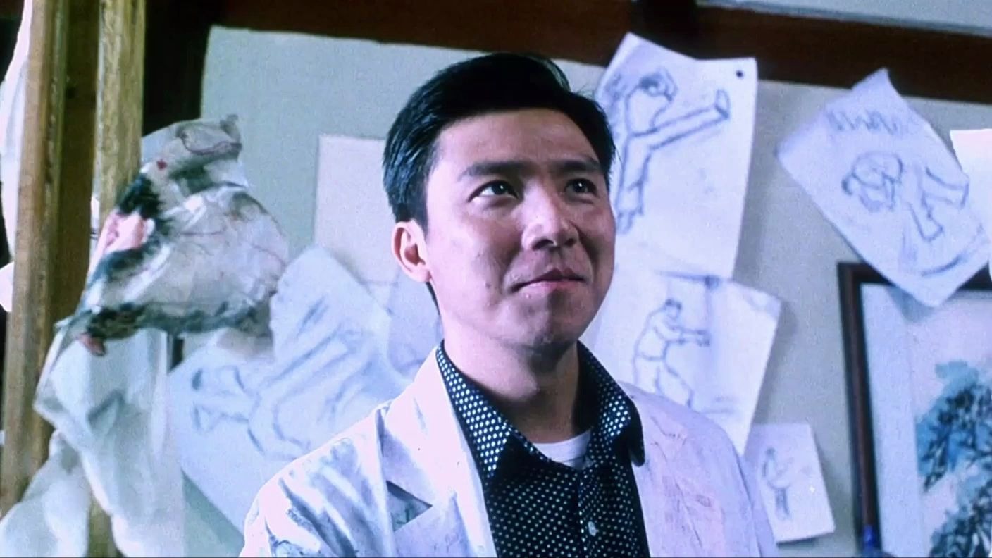 2003年影片吴京饰演,没有特效的硬猴拳