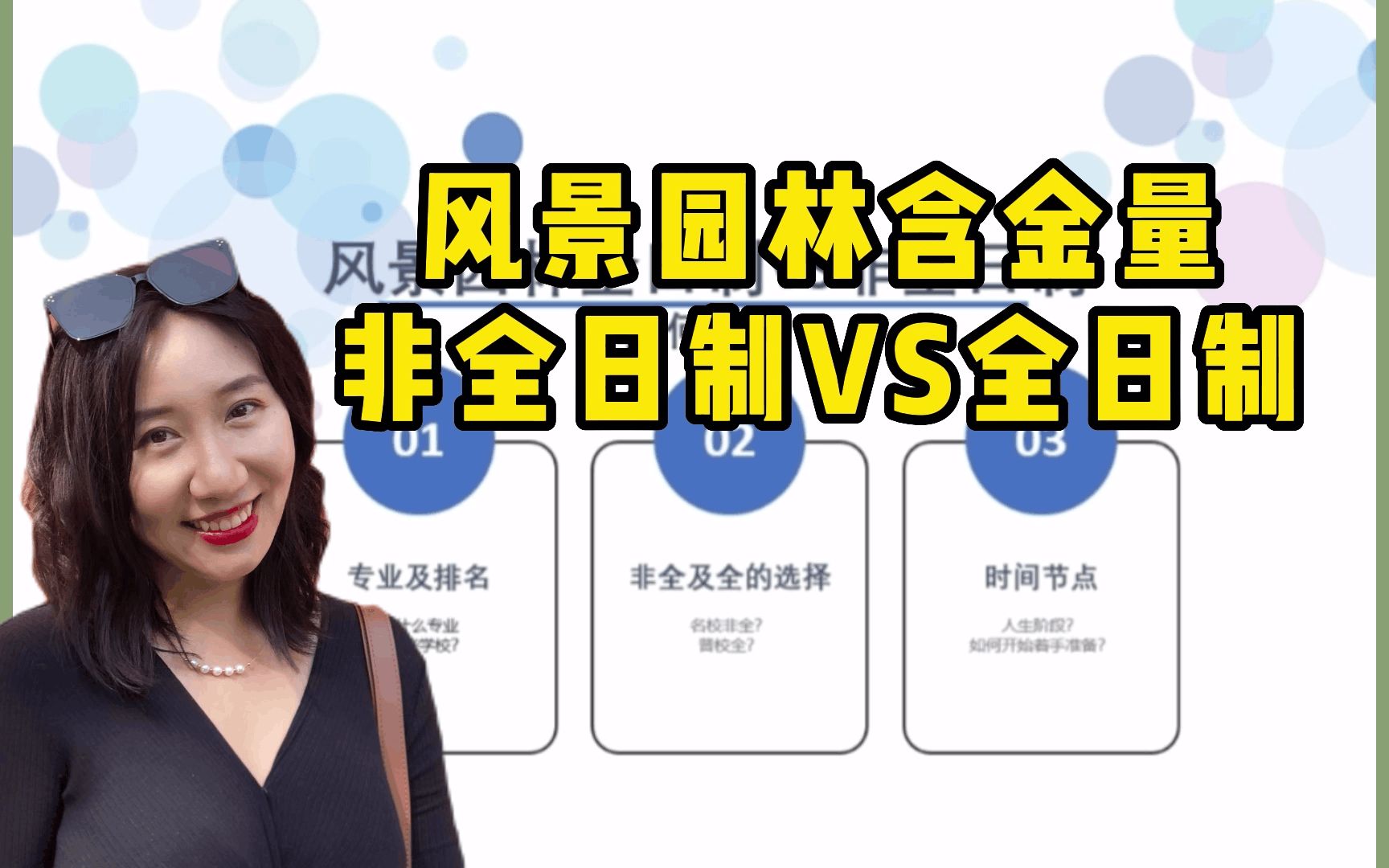 风景园林含金量非全日制VS全日制哔哩哔哩bilibili