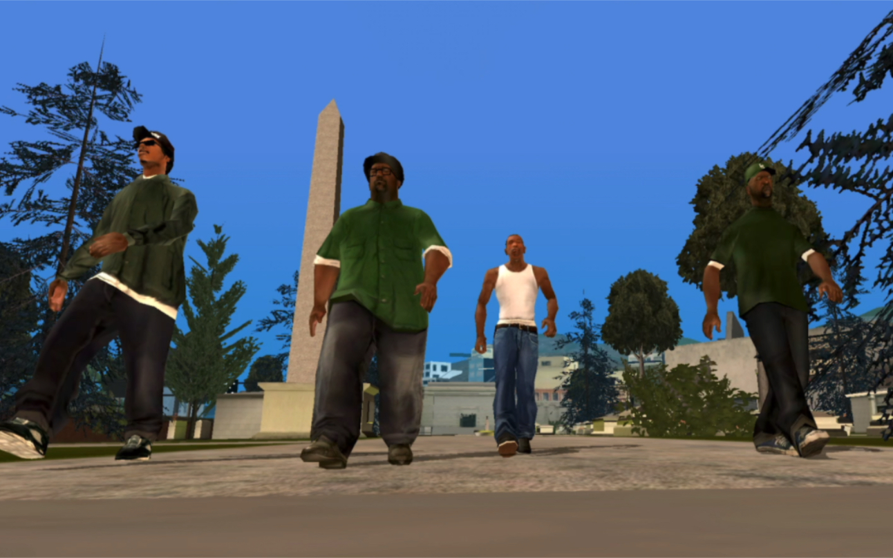 gtasa游戏通关后总有一种莫名的寂寞感,但再开一次后,一切又回到了