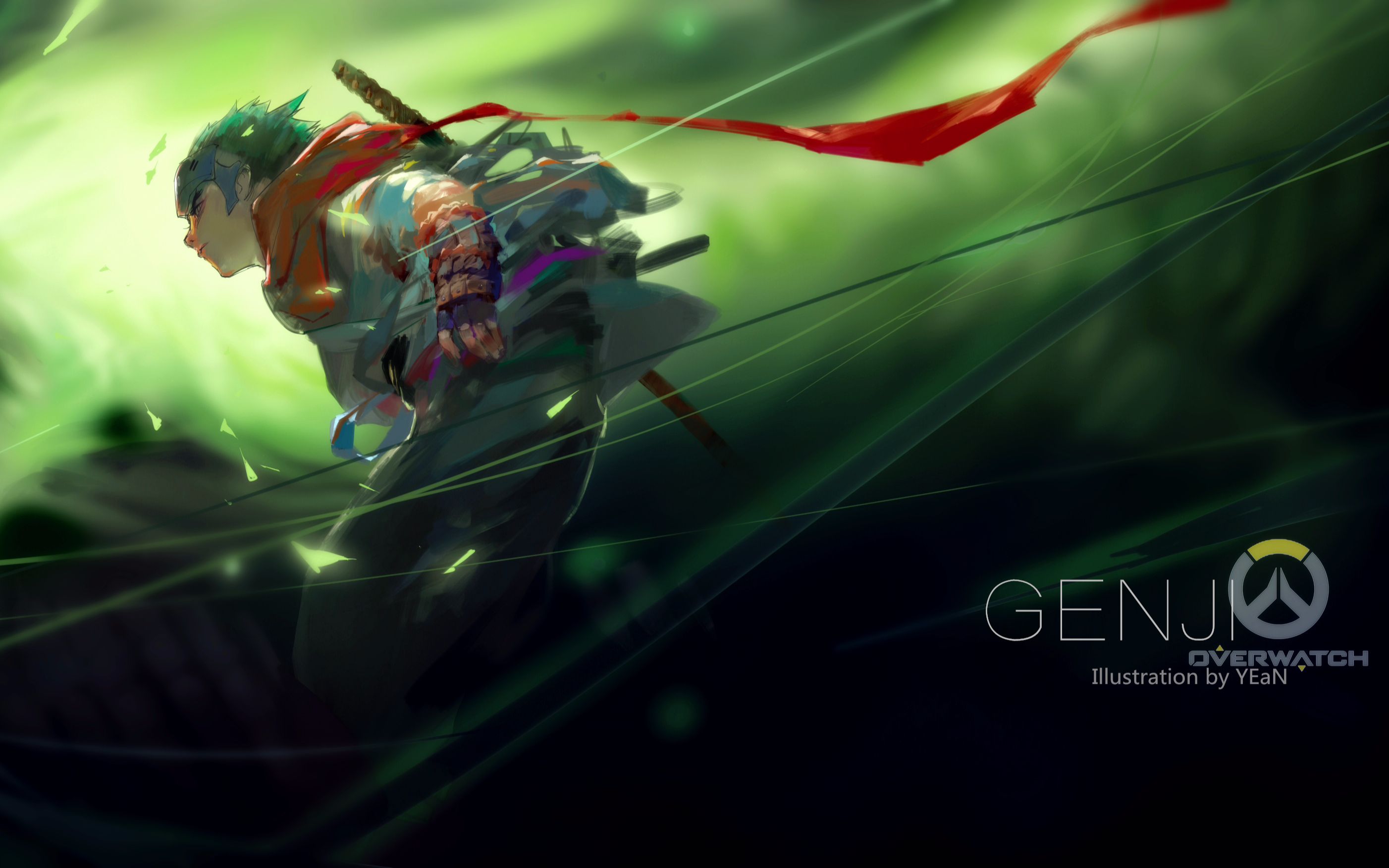 【守望先锋】燃向剪辑 源氏个人秀(注意简介)