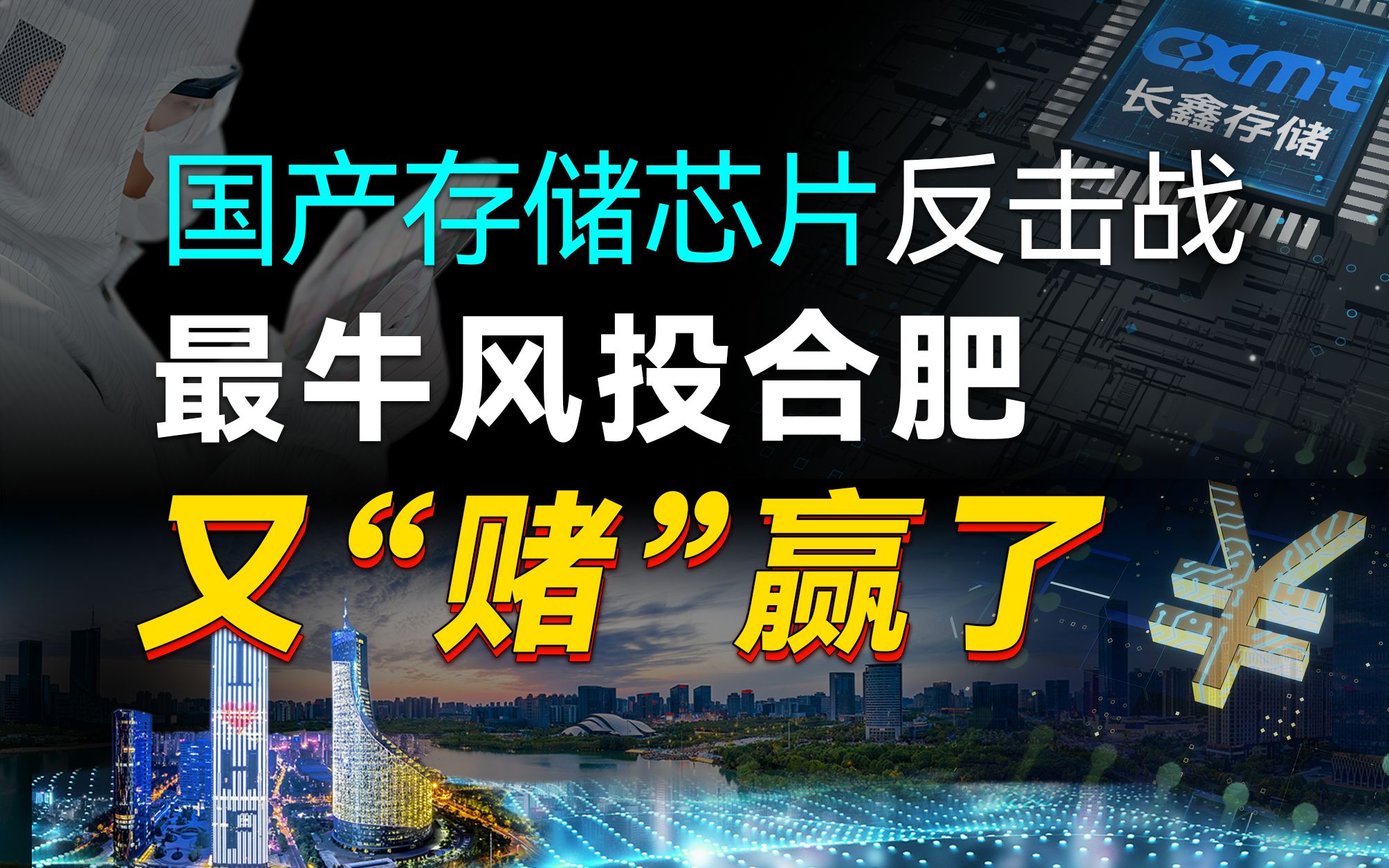 [图]冲破美韩芯片封锁，豪掷百亿的合肥“赌”对了什么？