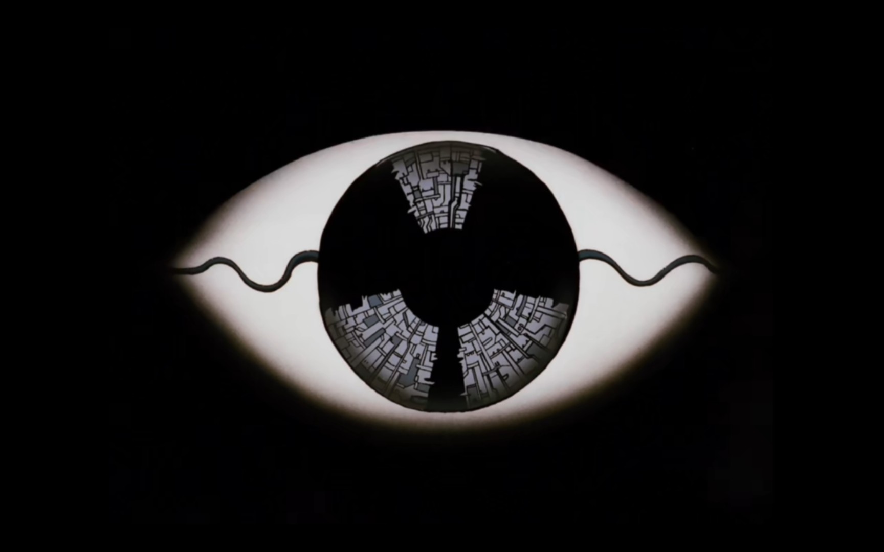 经典科幻动漫,永夜之眼,黑夜传说!