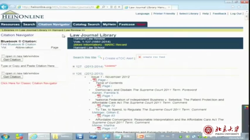 法学论文写作和方法】 #北大公开课# HEINONLINE哔哩哔哩bilibili
