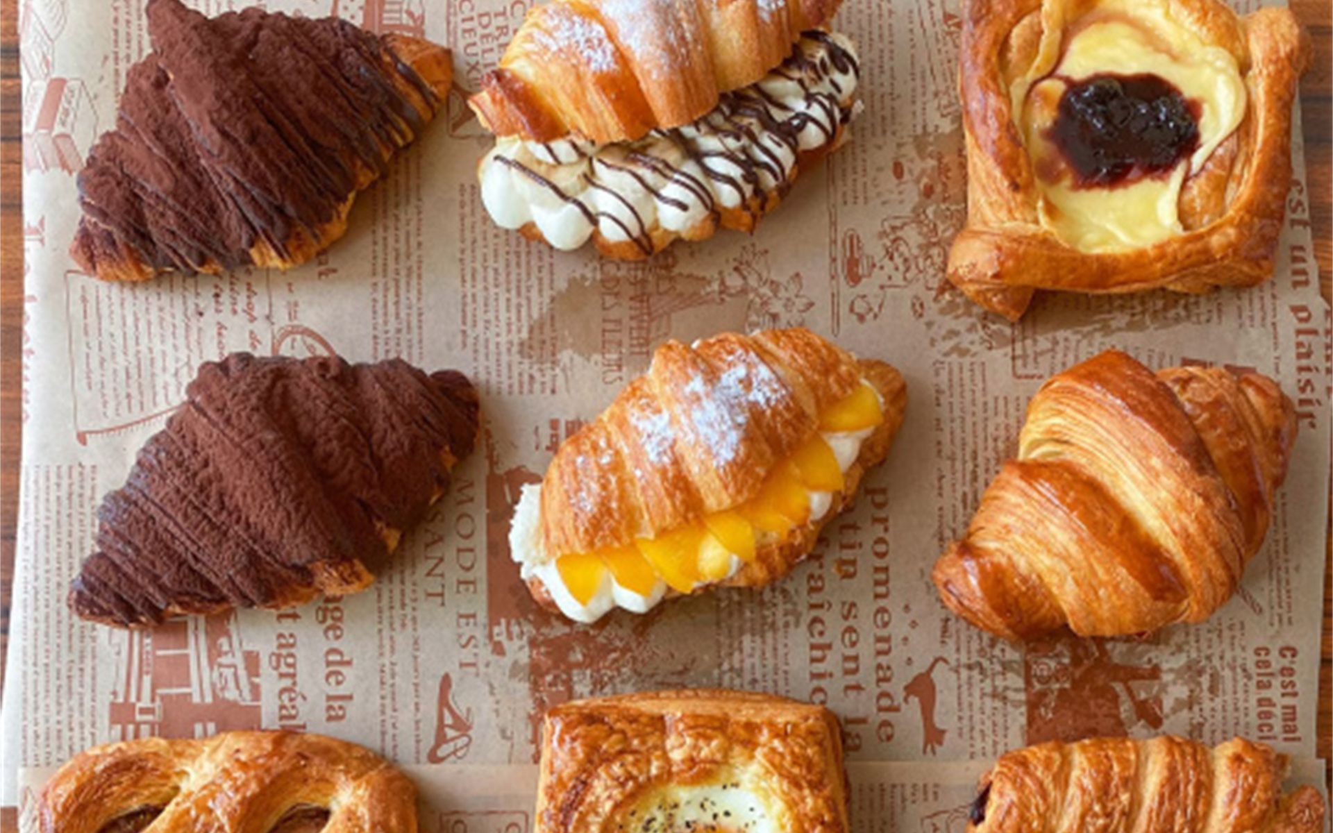 百变丹麦面团_家庭手工开酥解锁超多甜咸口丹麦面包(干货满满)