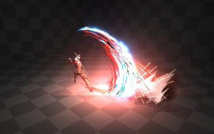 【ue4特效教程】卡通刀光 位移特效 加农炮 风格化渲染 动漫风格