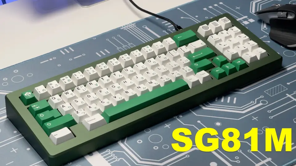 打字声音】三亩SG81M｜TTC x Matrix Wild 55g｜JTK 山水_哔哩哔哩_bilibili